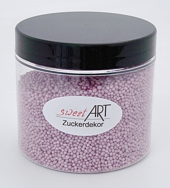 Sugar pearls mini glitter violet 40 g at sweetART-01